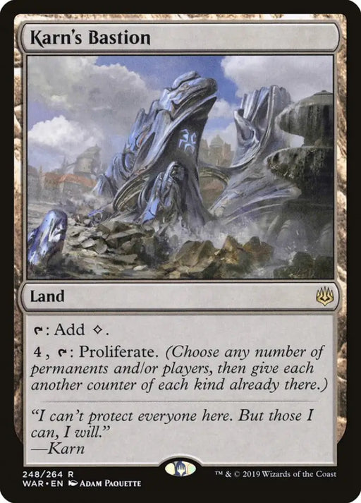 Karn’s Bastion [War of the Spark] - MTG Single