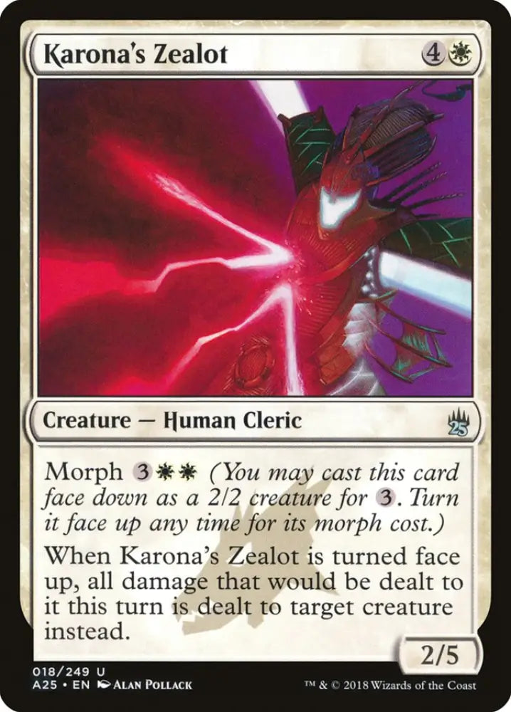 Karona’s Zealot [Masters 25] - MTG Single
