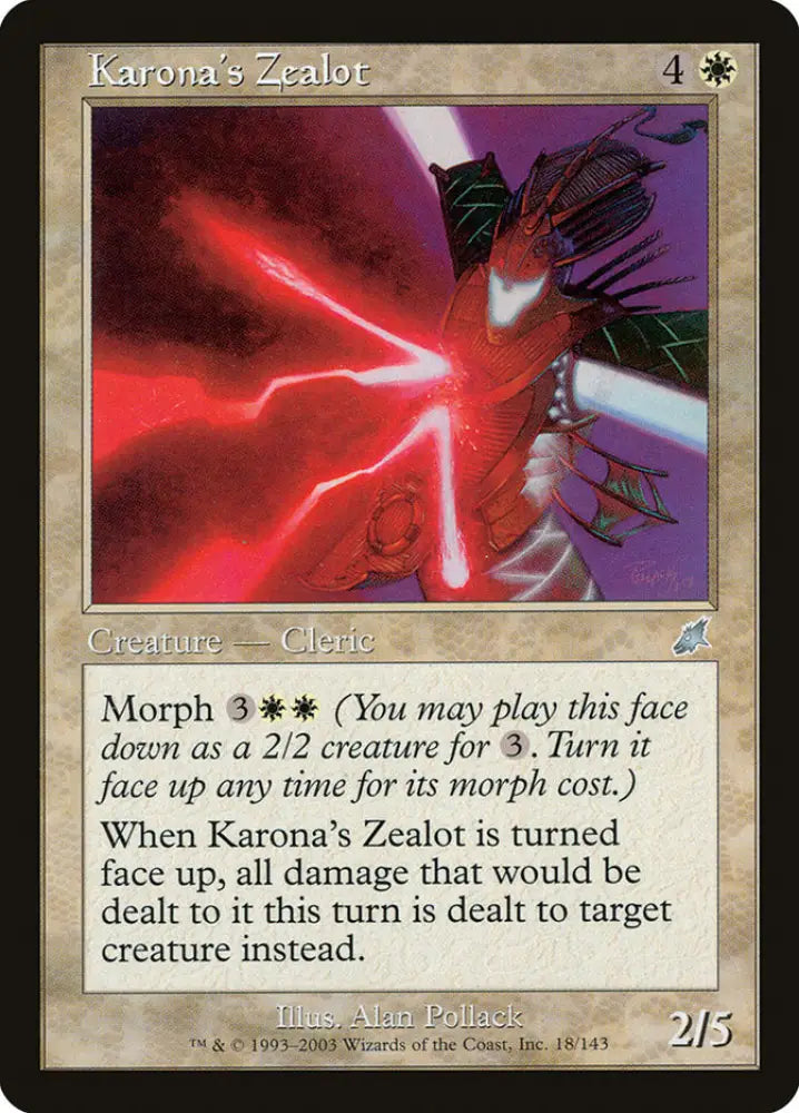 Karona’s Zealot [Scourge] - MTG Single