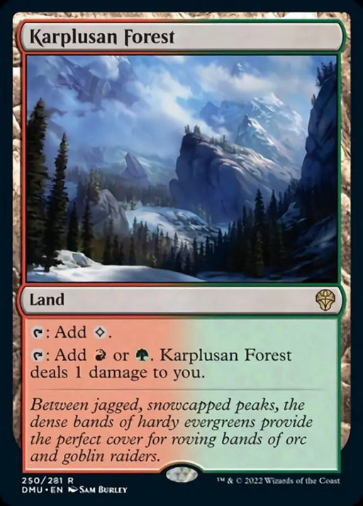 Karplusan Forest [Dominaria United] - MTG Single