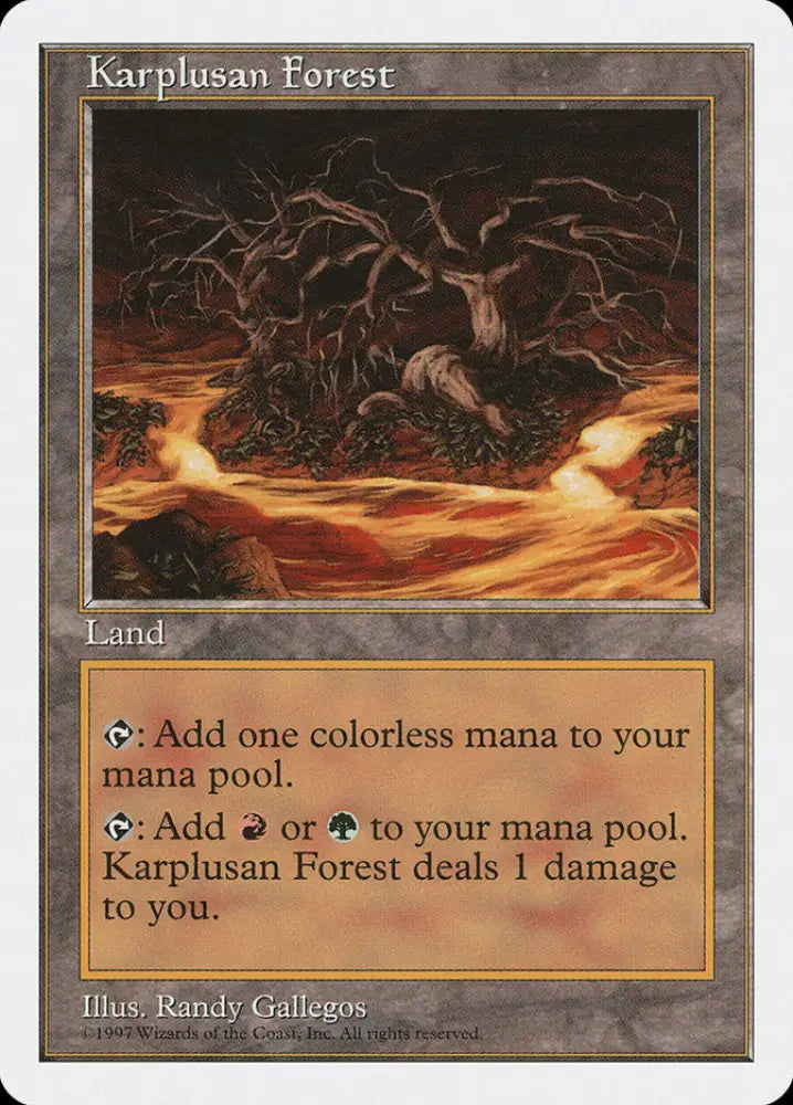 Karplusan Forest [Fifth Edition] - MTG Single