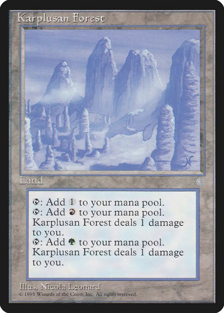 Karplusan Forest [Ice Age] - MTG Single
