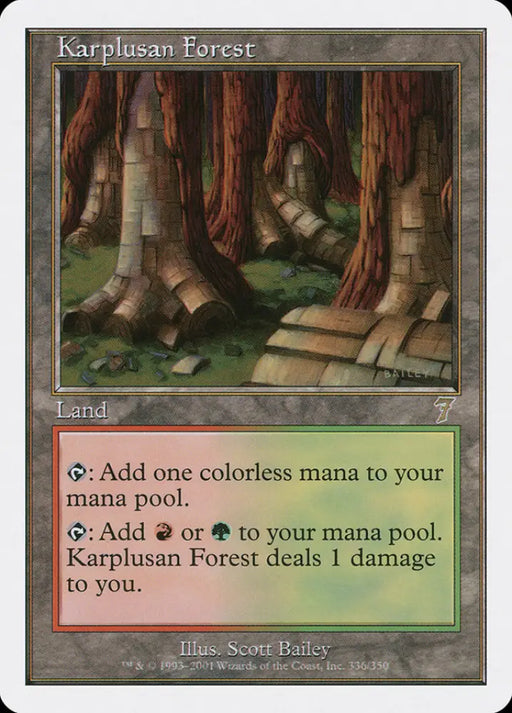 Karplusan Forest [Seventh Edition] - MTG Single