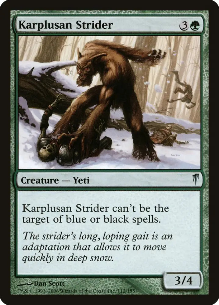 Karplusan Strider [Coldsnap] - MTG Single