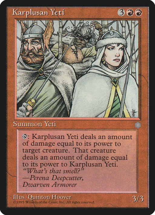 Karplusan Yeti [Ice Age] - MTG Single