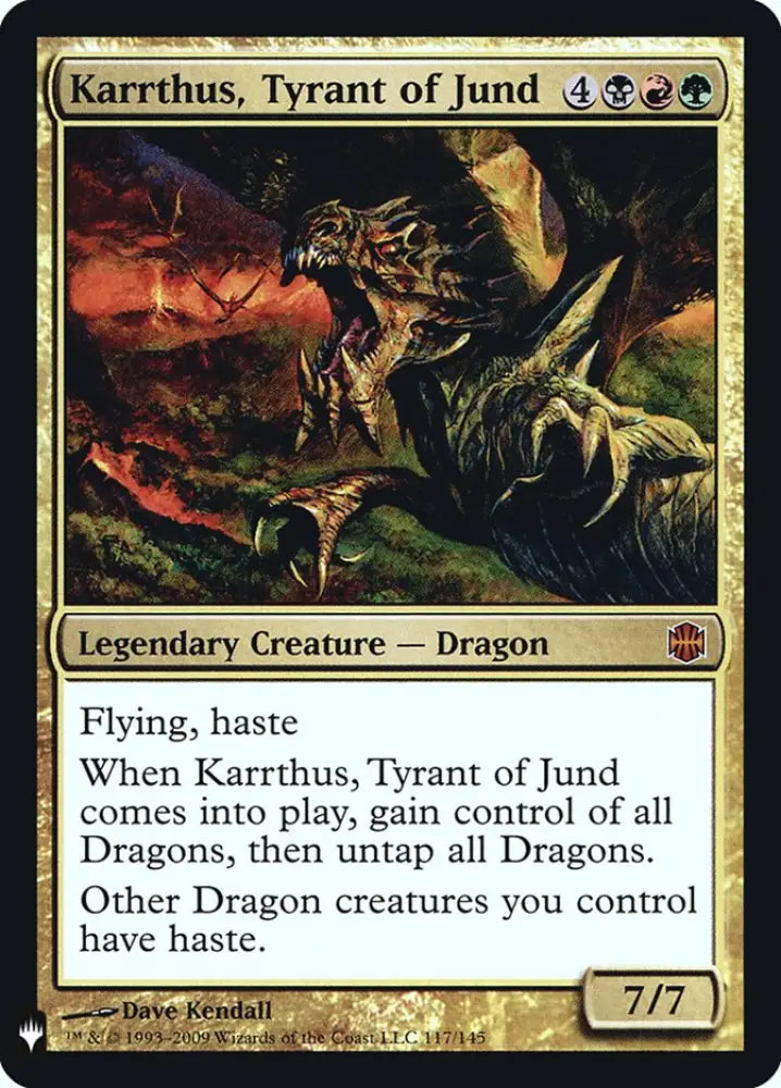 Karrthus Tyrant of Jund [Mystery Booster] - MTG Single