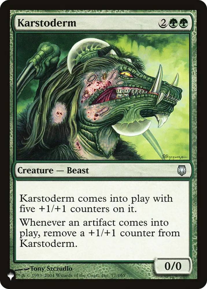 Karstoderm [The List] - MTG Single