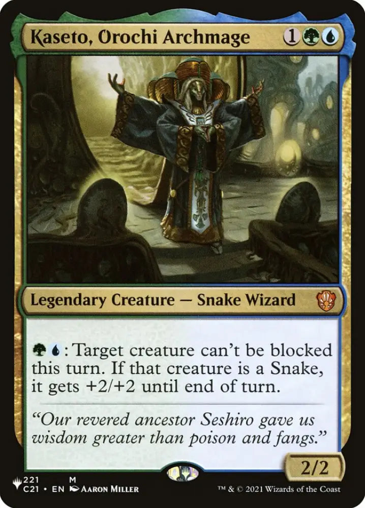 Kaseto Orochi Archmage [The List] - MTG Single