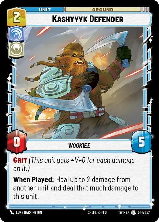 Kashyyyk Defender (044/257) [Twilight of the Republic] - Star Wars: Unlimited Single