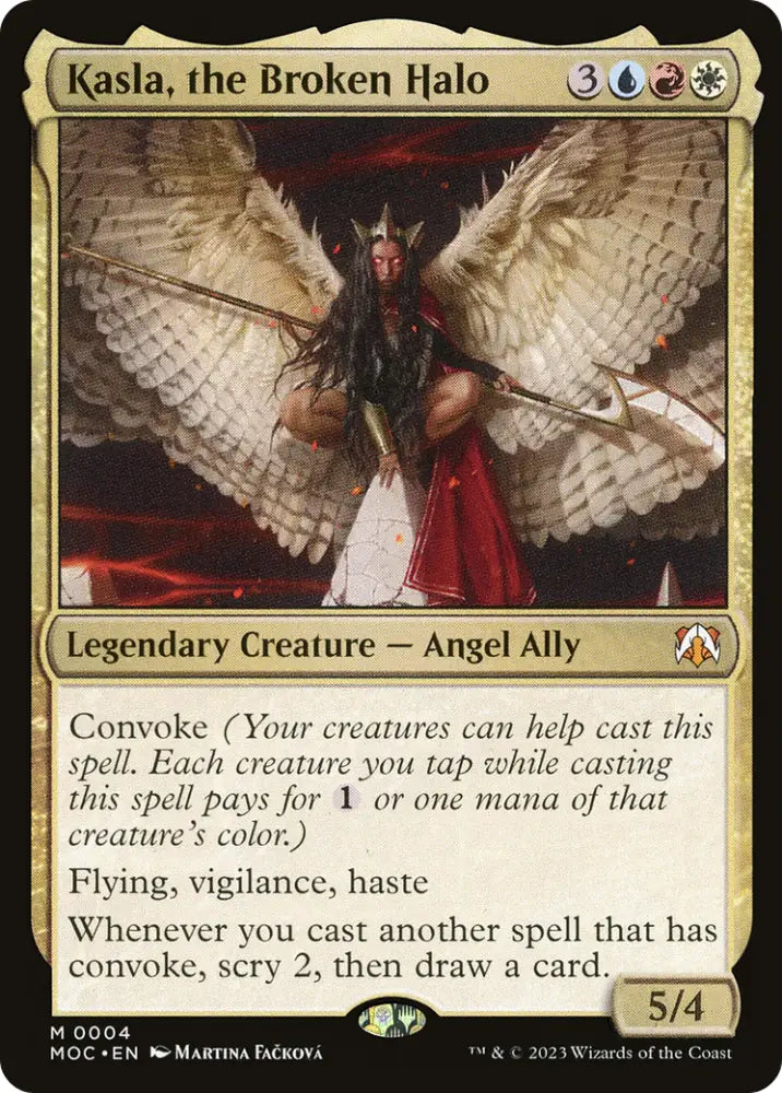 Kasla the Broken Halo [March of the Machine Commander] - MTG Single