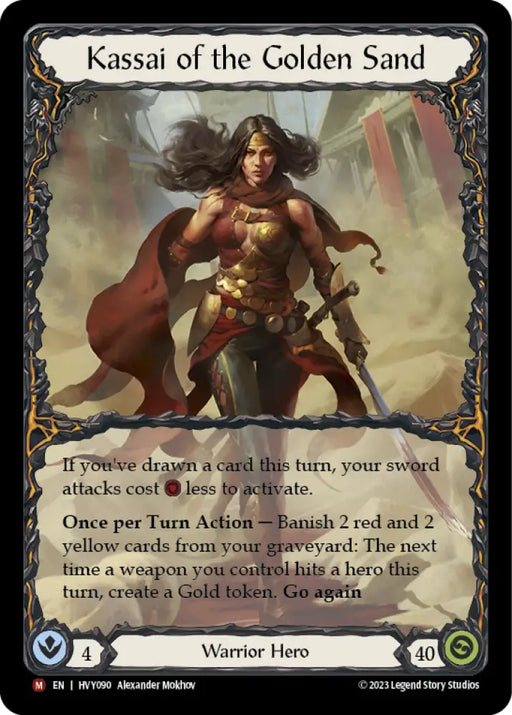 Kassai of the Golden Sand [Heavy Hitters] - Flesh And Blood Single