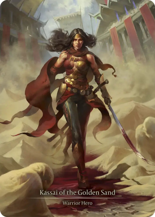 Kassai of the Golden Sand (Marvel) [Heavy Hitters] Cold Foil - Flesh And Blood Single