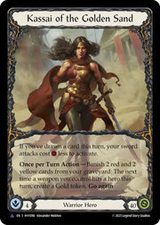 Kassai of the Golden Sand (Marvel) [Heavy Hitters] Cold Foil - Flesh And Blood Single