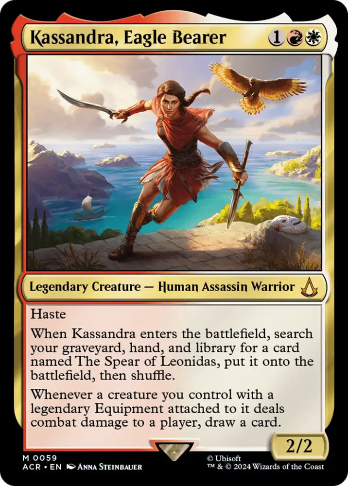 Kassandra Eagle Bearer [Assassin’s Creed] - MTG Single