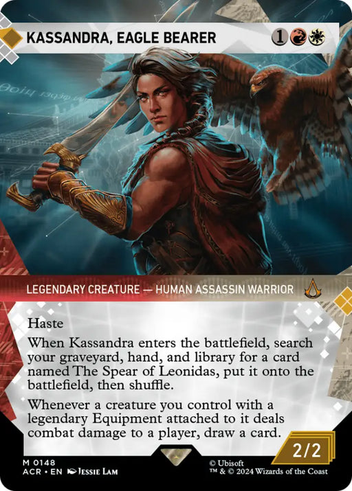 Kassandra Eagle Bearer (Showcase) [Assassin’s Creed] - MTG Single