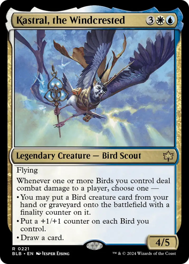 Kastral the Windcrested [Bloomburrow] - MTG Single