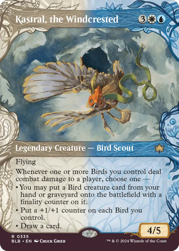 Kastral the Windcrested (Showcase) [Bloomburrow] - MTG Single