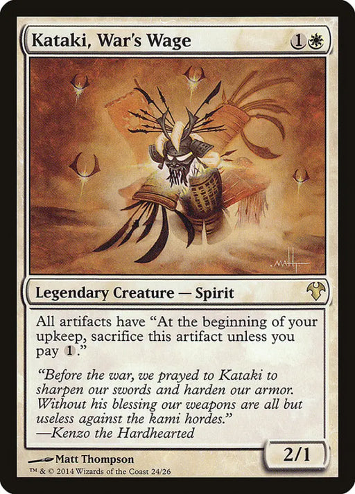 Kataki War’s Wage [Modern Event Deck 2014] - MTG Single
