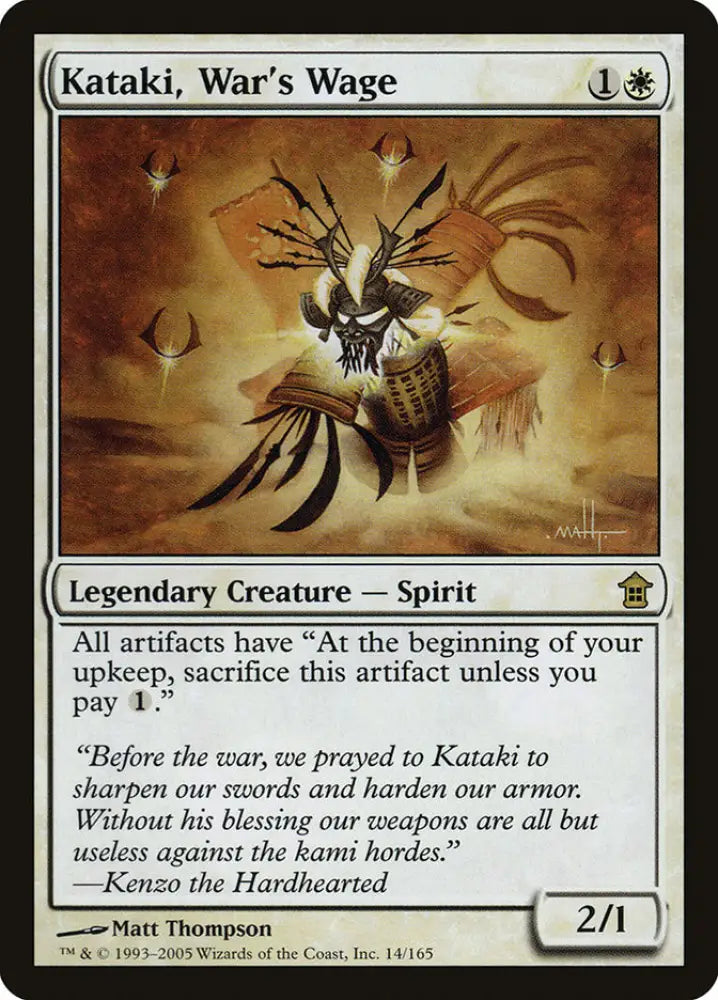 Kataki War’s Wage [Saviors of Kamigawa] - MTG Single