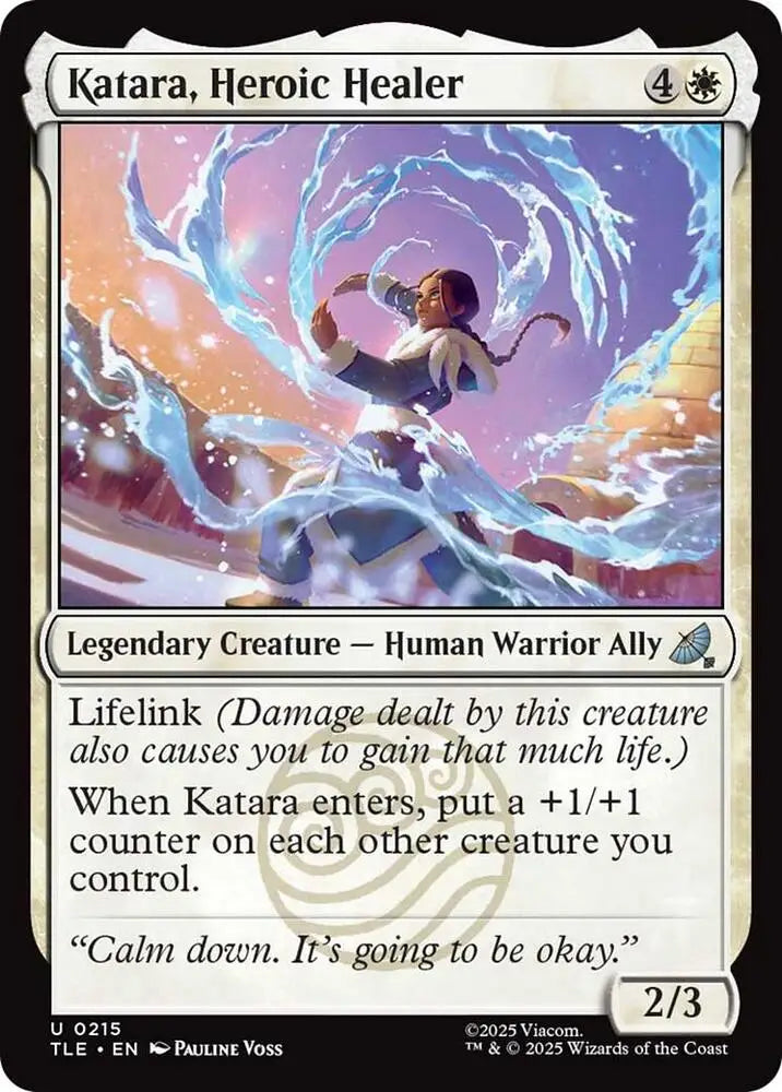 Katara, Heroic Healer (215) [Avatar: The Last Airbender: Eternal-Legal]