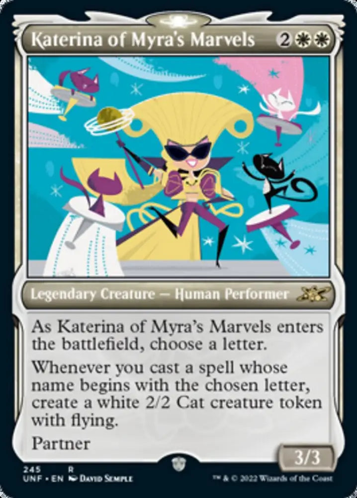 Katerina of Myra’s Marvels (Showcase) [Unfinity] - MTG Single