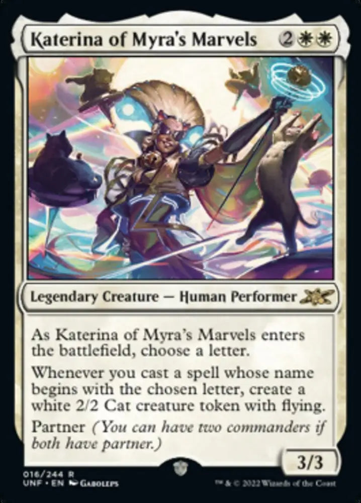 Katerina of Myra’s Marvels [Unfinity] - MTG Single