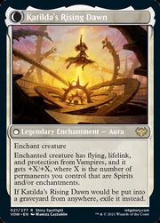 Katilda Dawnhart Martyr // Katilda’s Rising Dawn [Innistrad: Crimson Vow] - MTG Single