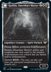 Katilda Dawnhart Martyr // Katilda’s Rising Dawn [Innistrad: Double Feature] - MTG Single