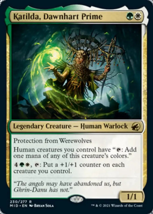 Katilda Dawnhart Prime [Innistrad: Midnight Hunt] - MTG Single