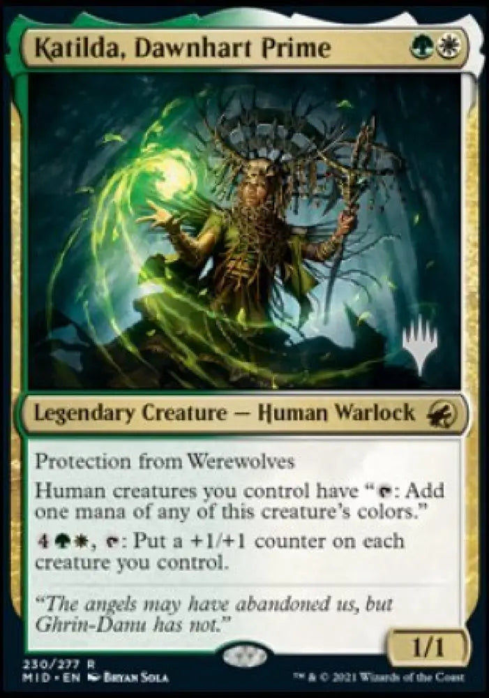 Katilda Dawnhart Prime (Promo Pack) [Innistrad: Midnight Hunt Promos] - MTG Single