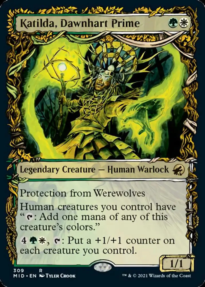 Katilda Dawnhart Prime (Showcase Equinox) [Innistrad: Midnight Hunt] - MTG Single
