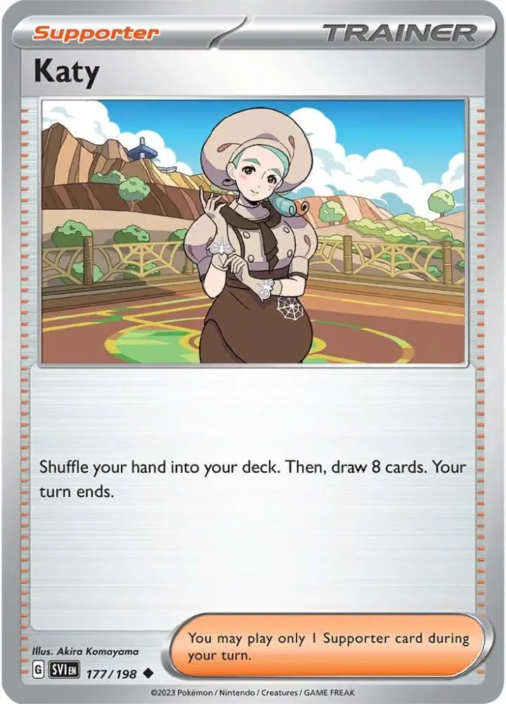 Katy (177/198) [Scarlet & Violet: Base Set] - Pokemon Single