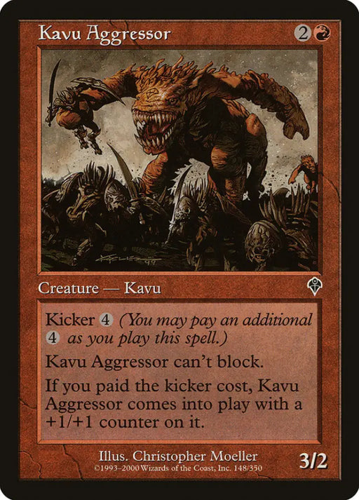 Kavu Aggressor [Invasion] - MTG Single