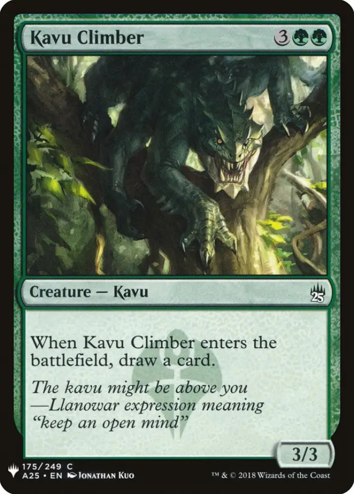 Kavu Climber [Mystery Booster] - MTG Single