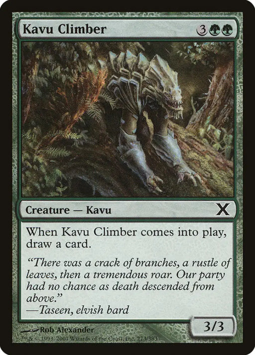 Kavu Climber [Tenth Edition] - MTG Single
