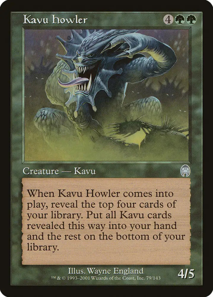 Kavu Howler [Apocalypse] - MTG Single
