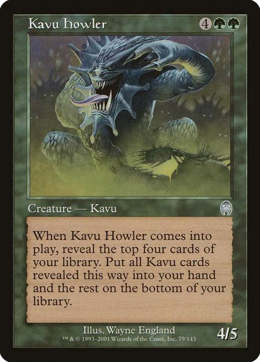 Kavu Howler [Apocalypse] - MTG Single