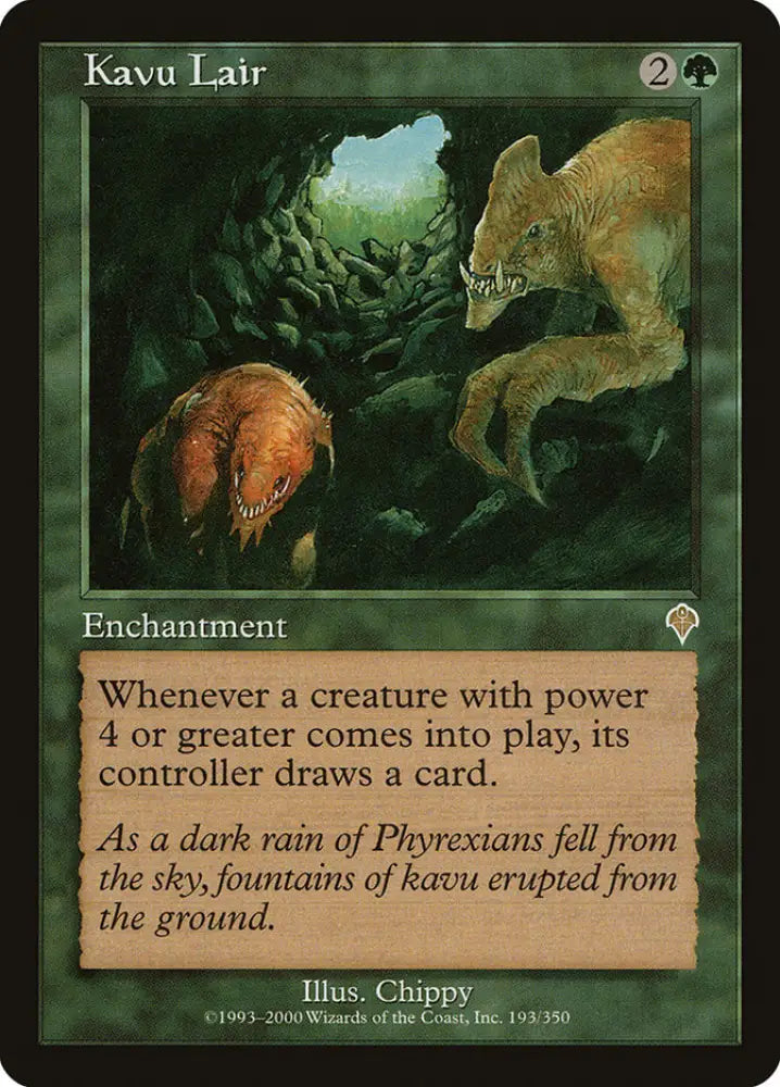 Kavu Lair [Invasion] - MTG Single