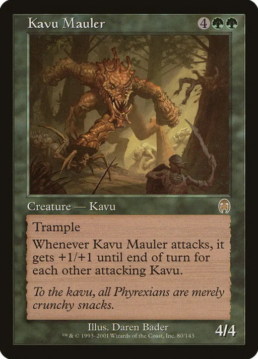 Kavu Mauler [Apocalypse] - MTG Single