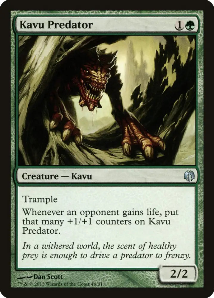 Kavu Predator [Duel Decks: Heroes vs. Monsters] - MTG Single