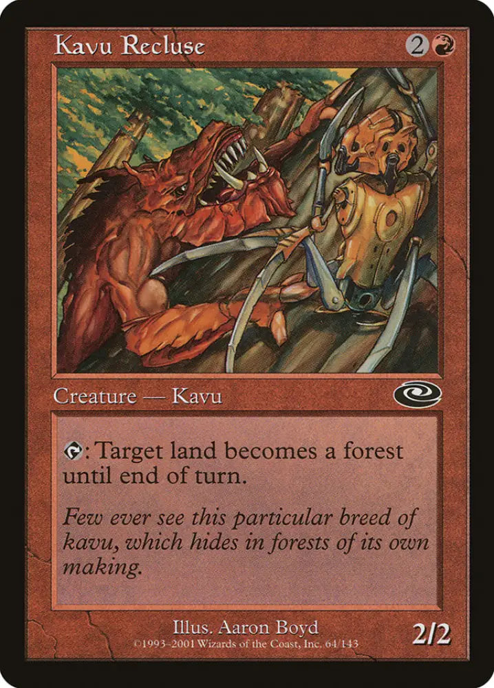 Kavu Recluse [Planeshift] - MTG Single