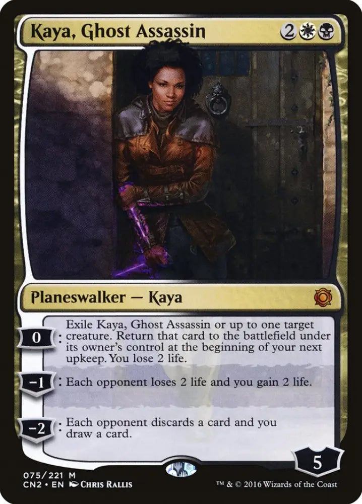 Kaya Ghost Assassin (075/221) [Conspiracy: Take the Crown] - MTG Single