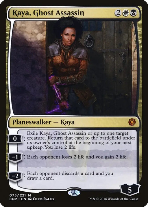 Kaya Ghost Assassin (075/221) [Conspiracy: Take the Crown] - MTG Single