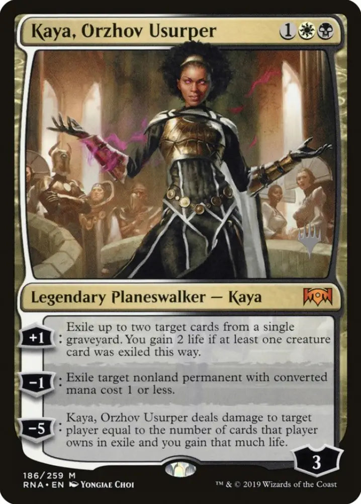 Kaya Orzhov Usurper (Promo Pack) [Ravnica Allegiance Promos] - MTG Single