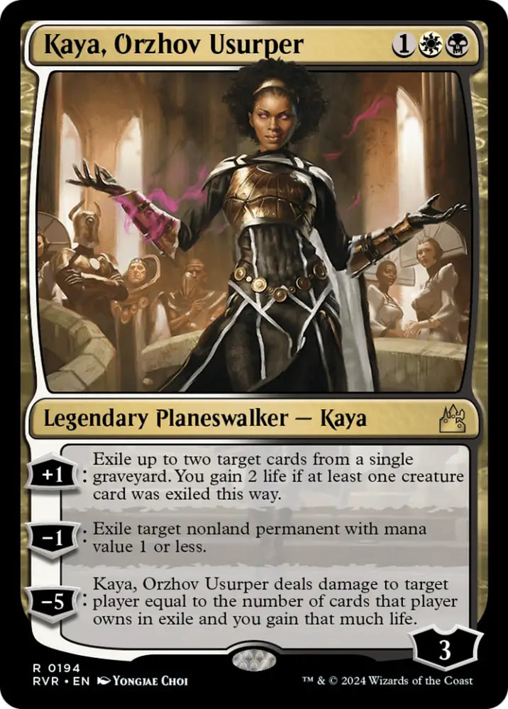 Kaya Orzhov Usurper [Ravnica Remastered] - MTG Single