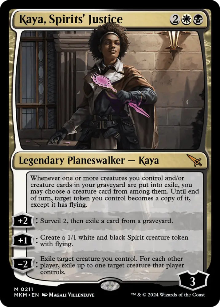 Kaya Spirits’ Justice [Murders at Karlov Manor] - MTG Single