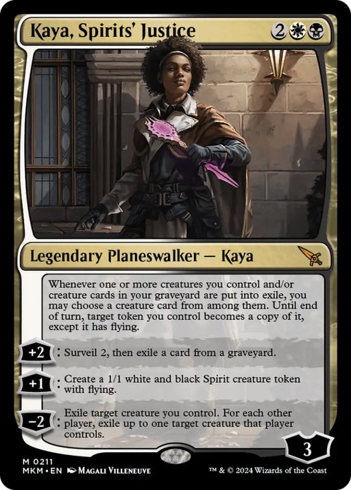 Kaya Spirits’ Justice [Murders at Karlov Manor] - MTG Single