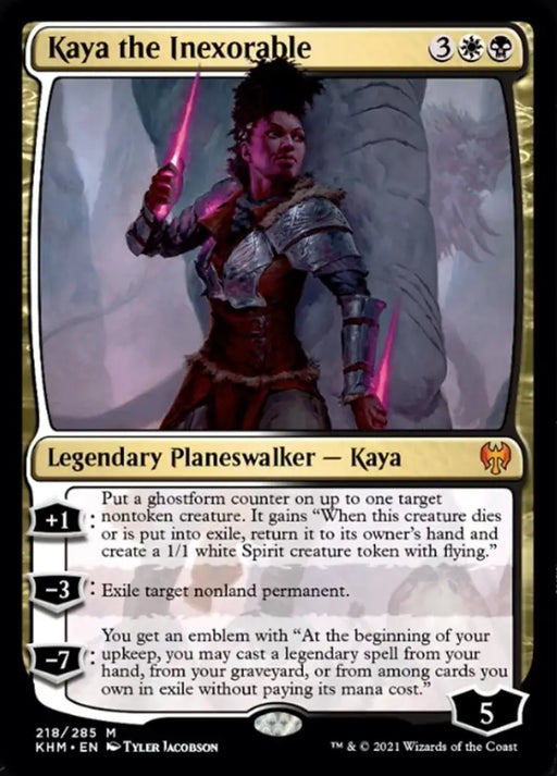 Kaya the Inexorable [Kaldheim] - MTG Single