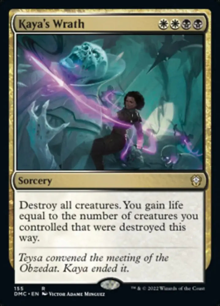 Kaya’s Wrath [Dominaria United Commander] - MTG Single