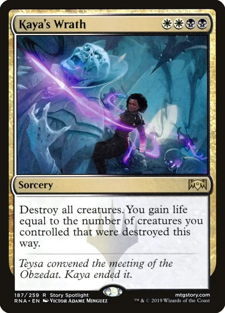 Kaya’s Wrath [Ravnica Allegiance] - MTG Single